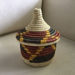 Vintage Handwoven Basket